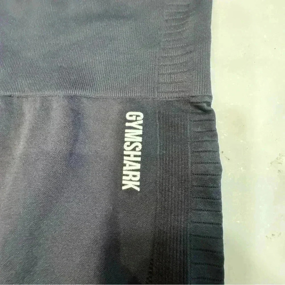 Gymshark Women's Perforated Performance Seamless Leggings Black Size S - Picture 4 of 10